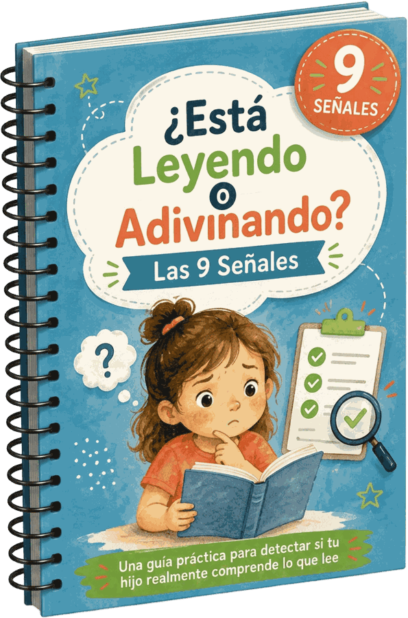 Guía impresa: ¿Está leyendo o adivinando? Las 9 señales